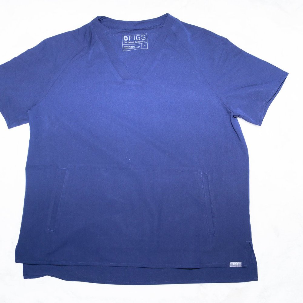 FIGS Women Navy Kumba Tunic Top (M) $25 with tags